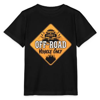 Off-Road Vehicle Only Motocross Off-Road Race - Stanley/Stella MINI CREATOR Kids’ T-Shirt - black - Front - Mikhail (115cm)