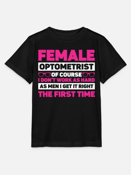 Optiker Geschenk Optometrie - Stanley/Stella Kinder T-Shirt MINI CREATOR - Schwarz