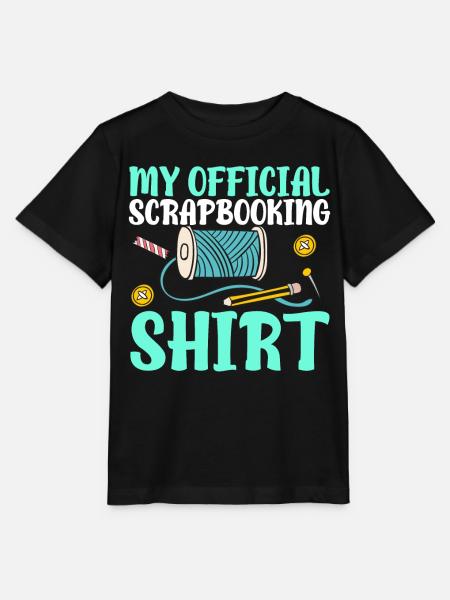 Scrapbooker - Stanley/Stella Kinder T-Shirt MINI CREATOR  - Schwarz