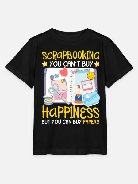 Scrapbooker - Stanley/Stella Kinder T-Shirt MINI CREATOR - Schwarz