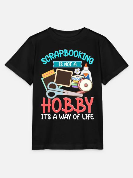 Scrapbooker - Stanley/Stella Kinder T-Shirt MINI CREATOR - Schwarz
