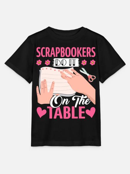 Scrapbooking - Stanley/Stella Kinder T-Shirt MINI CREATOR - Schwarz