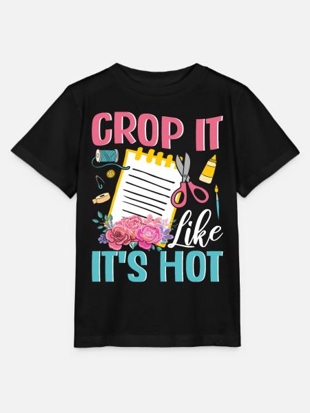 Scrapbooking Scrapbooker - Stanley/Stella Kinder T-Shirt MINI CREATOR - Schwarz