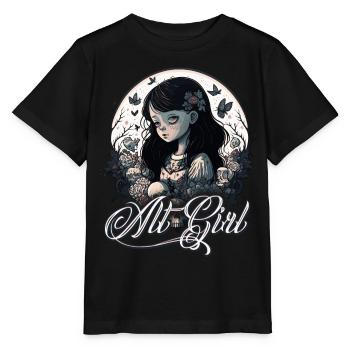 Alt Girl Alternative Girl - Stanley/Stella Kinder T-Shirt MINI CREATOR  - Schwarz - Vorne - Mikhail (115cm)