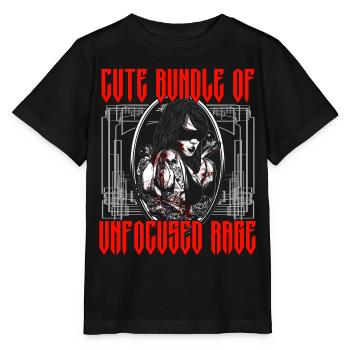 Drôle de gothique gothique - T-shirt bio MINI CREATOR Stanley/Stella Enfant - noir - Devant - Mikhail (115cm)