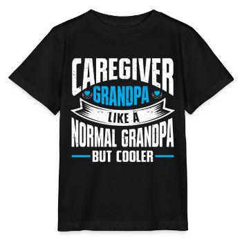 Infirmière soignante - T-shirt bio MINI CREATOR Stanley/Stella Enfant - noir - Devant - Mikhail (115cm)