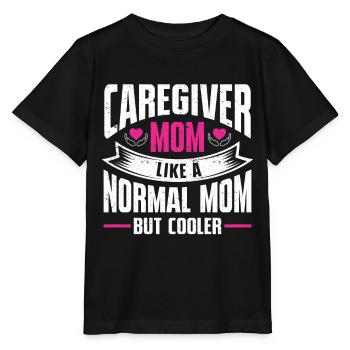 Infirmière soignante - T-shirt bio MINI CREATOR Stanley/Stella Enfant - noir - Devant - Mikhail (115cm)