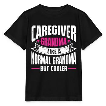 Infirmière soignante - T-shirt bio MINI CREATOR Stanley/Stella Enfant - noir - Devant - Mikhail (115cm)