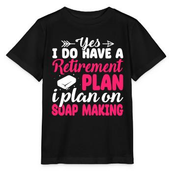 Soap Maker Soapologist - Stanley/Stella MINI CREATOR Kids’ T-Shirt - black - Front - Mikhail (115cm)