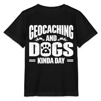 Geocaching Gift Geocacher Geocache - Stanley/Stella MINI CREATOR Kids’ T-Shirt - black - Front - Mikhail (115cm)