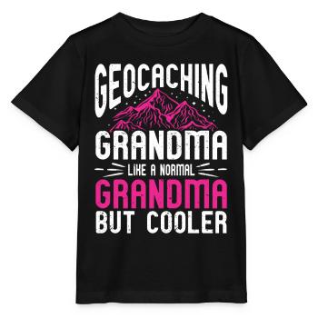 Geocaching Gift Geocacher Geocache - Stanley/Stella MINI CREATOR Kids’ T-Shirt - black - Front - Mikhail (115cm)