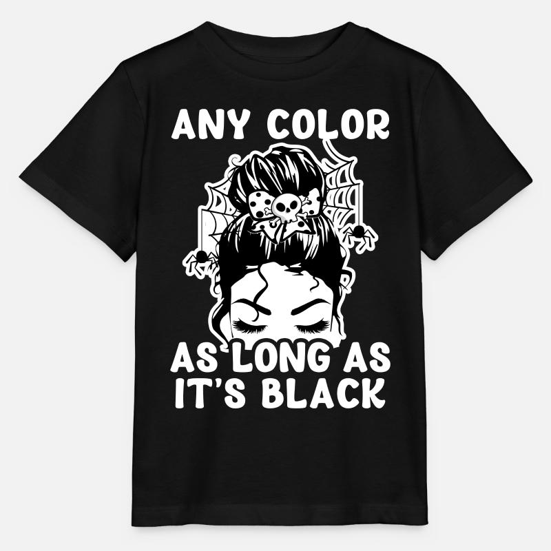 Drôle de gothique - T-shirt bio MINI CREATOR Stanley/Stella Enfant - noir