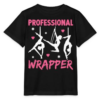 Acrobate de soie aérienne - T-shirt bio MINI CREATOR Stanley/Stella Enfant - noir - Devant - Mikhail (115cm)
