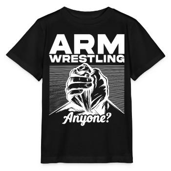 Armdrücker - Stanley/Stella Kinder T-Shirt MINI CREATOR  - Schwarz - Vorne - Mikhail (115cm)