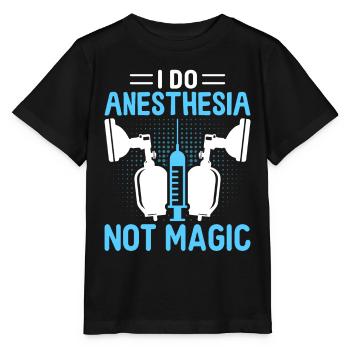 Anesthesiologist Anesthesiology - Stanley/Stella MINI CREATOR Kids’ T-Shirt - black - Front - Mikhail (115cm)