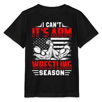 Armdrücker - Stanley/Stella Kinder T-Shirt MINI CREATOR  - Schwarz - Vorne - Mikhail (115cm)