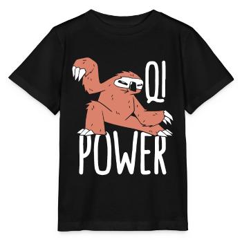 Tai Chi Qi Power Arts Martiaux Taiji Tai Chi Lover - T-shirt bio MINI CREATOR Stanley/Stella Enfant - noir - Devant - Mikhail (115cm)