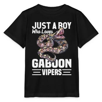 Snake owners - Stanley/Stella MINI CREATOR Kids’ T-Shirt - black - Front - Mikhail (115cm)