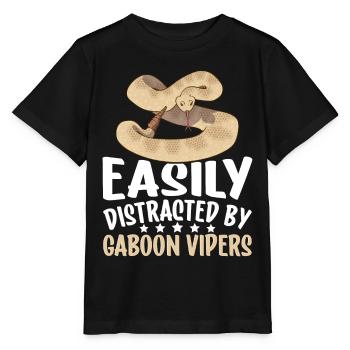 Snake owners - Stanley/Stella MINI CREATOR Kids’ T-Shirt - black - Front - Mikhail (115cm)