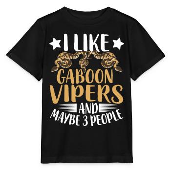 Snake owners - Stanley/Stella MINI CREATOR Kids’ T-Shirt - black - Front - Mikhail (115cm)