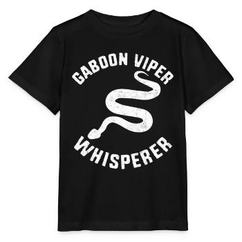 Snake Owner - Stanley/Stella MINI CREATOR Kids’ T-Shirt - black - Front - Mikhail (115cm)