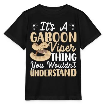 Snake owners - Stanley/Stella MINI CREATOR Kids’ T-Shirt - black - Front - Mikhail (115cm)