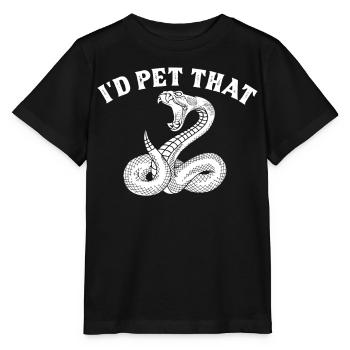 Gaboon Vipers Snake Owner - Stanley/Stella MINI CREATOR Kids’ T-Shirt - black - Front - Mikhail (115cm)