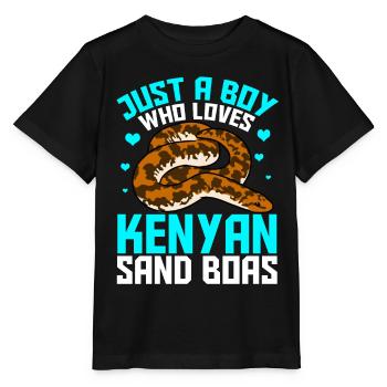 Snake owners - Stanley/Stella MINI CREATOR Kids’ T-Shirt - black - Front - Mikhail (115cm)