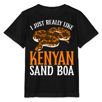 Snake owners - Stanley/Stella MINI CREATOR Kids’ T-Shirt - black - Front - Mikhail (115cm)