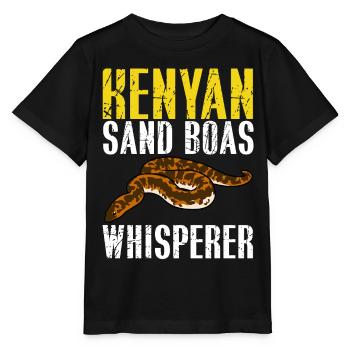 Snake owners - Stanley/Stella MINI CREATOR Kids’ T-Shirt - black - Front - Mikhail (115cm)