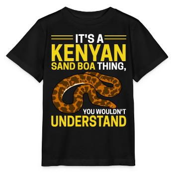 Snake owners - Stanley/Stella MINI CREATOR Kids’ T-Shirt - black - Front - Mikhail (115cm)