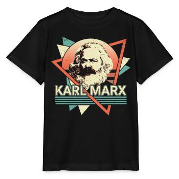 Sozialistisch Sozialismus Kommunistisch Kommunismu - Stanley/Stella Kinder T-Shirt MINI CREATOR  - Schwarz - Vorne - Mikhail (115cm)