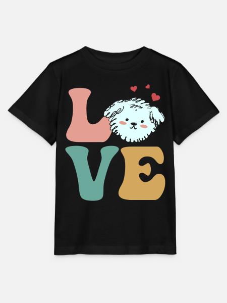 Bichon Frise Hund - Stanley/Stella Kinder T-Shirt MINI CREATOR - Schwarz
