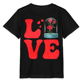 Botanique Plantes botaniques Roses - T-shirt bio MINI CREATOR Stanley/Stella Enfant - noir - Devant - Mikhail (115cm)