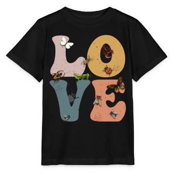 Käfersammeln Käfersammler Entomologie - Stanley/Stella Kinder T-Shirt MINI CREATOR  - Schwarz - Vorne - Mikhail (115cm)