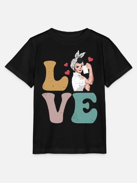 Cafeteria-Mitarbeiterin Lunch Lady - Stanley/Stella Kinder T-Shirt MINI CREATOR  - Schwarz