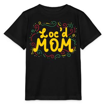 Dreadlocks Rastafari Rasta Afro - Stanley/Stella MINI CREATOR Kids’ T-Shirt - black - Front - Mikhail (115cm)