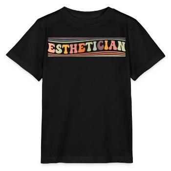 Groovy Beautician Skin Care - Stanley/Stella MINI CREATOR Kids’ T-Shirt - black - Front - Mikhail (115cm)