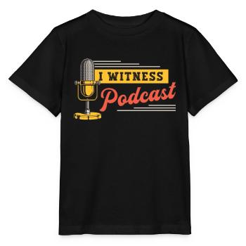 Podcasting I Witness Podcast Loves Radio Broadcast - Stanley/Stella MINI CREATOR Kids’ T-Shirt - black - Front - Mikhail (115cm)