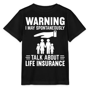 Funny Agent Broker - Stanley/Stella Kinder T-Shirt MINI CREATOR  - Schwarz - Vorne - Mikhail (115cm)