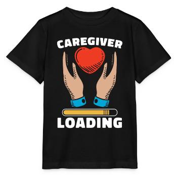 Caregiving Caregiver Loading Independent Caregiver - Stanley/Stella MINI CREATOR Kids’ T-Shirt - black - Front - Mikhail (115cm)