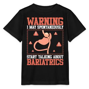 Drôle de chirurgie de l’estomac - T-shirt bio MINI CREATOR Stanley/Stella Enfant - noir - Devant - Mikhail (115cm)