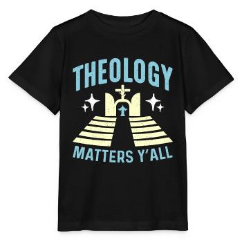 La théologie compte pour tous Théologien religieux biblique - T-shirt bio MINI CREATOR Stanley/Stella Enfant - noir - Devant - Mikhail (115cm)