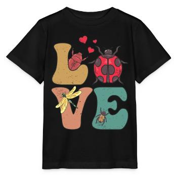 Entomologie Entomologe Käfersammler - Stanley/Stella Kinder T-Shirt MINI CREATOR  - Schwarz - Vorne - Mikhail (115cm)