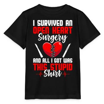 Rétablissement des survivants - T-shirt bio MINI CREATOR Stanley/Stella Enfant - noir - Devant - Mikhail (115cm)