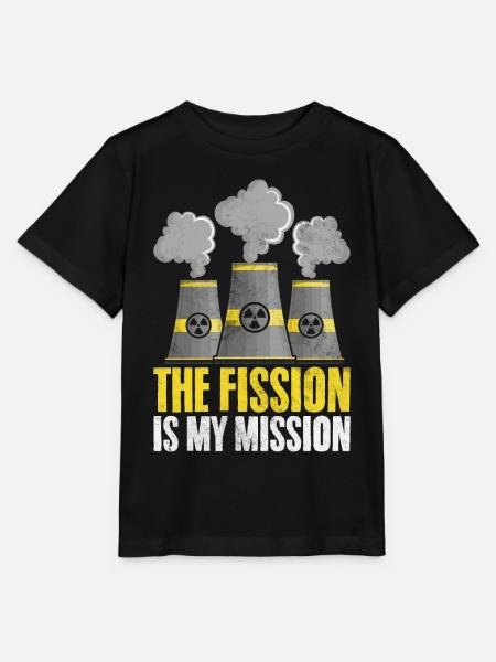 Centrale nucléaire à combustible nucléaire - T-shirt bio MINI CREATOR Stanley/Stella Enfant - noir