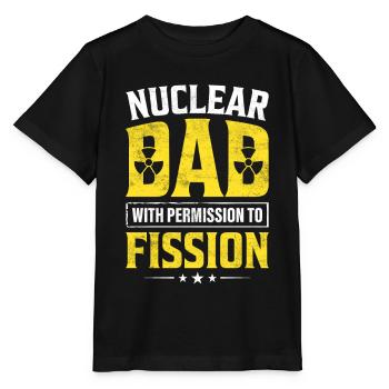 Nuklearingenieur - Stanley/Stella Kinder T-Shirt MINI CREATOR  - Schwarz - Vorne - Mikhail (115cm)