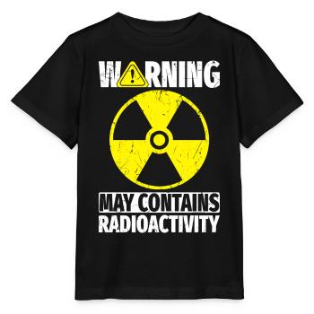 Kernkraftwerk Nuklearingenieur - Stanley/Stella Kinder T-Shirt MINI CREATOR  - Schwarz - Vorne - Mikhail (115cm)