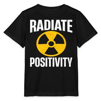 Radioaktives Kernkraftwerk - Stanley/Stella Kinder T-Shirt MINI CREATOR  - Schwarz - Vorne - Mikhail (115cm)