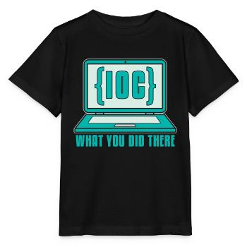 Cybersécurité CIO Ce que vous avez fait Informatique - T-shirt bio MINI CREATOR Stanley/Stella Enfant - noir - Devant - Mikhail (115cm)